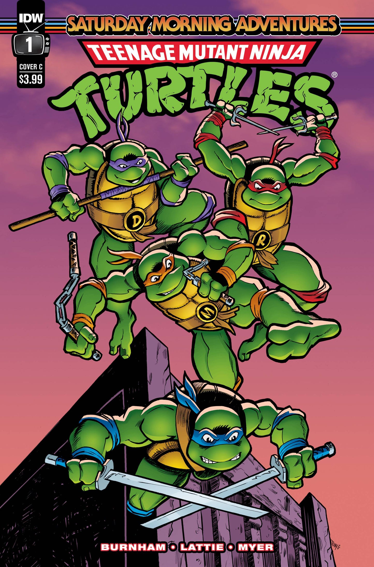 TMNT: Saturday Morning Adventures #1C Gregori Variant