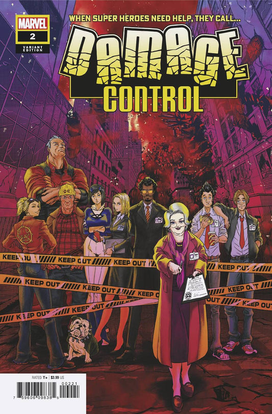Damage Control #2B (of 5) Superlog Variant
