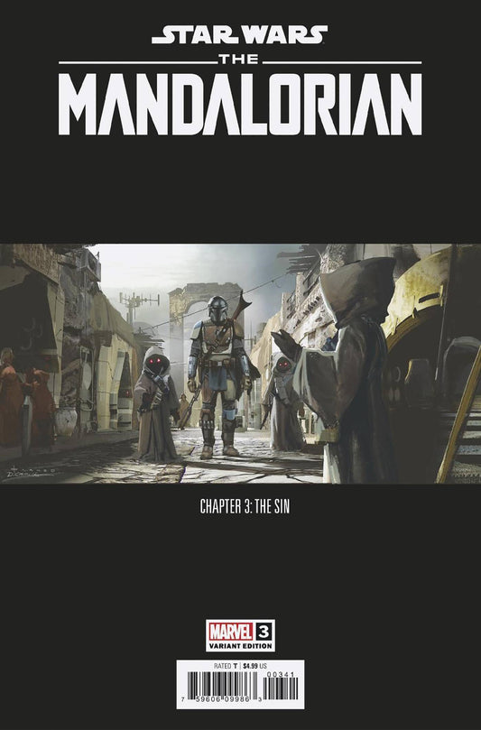 Star Wars: Mandalorian #3D Concept Art Variant
