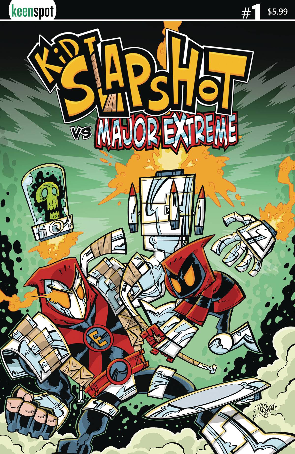Kid Slapshot Vs Major Extreme #1A