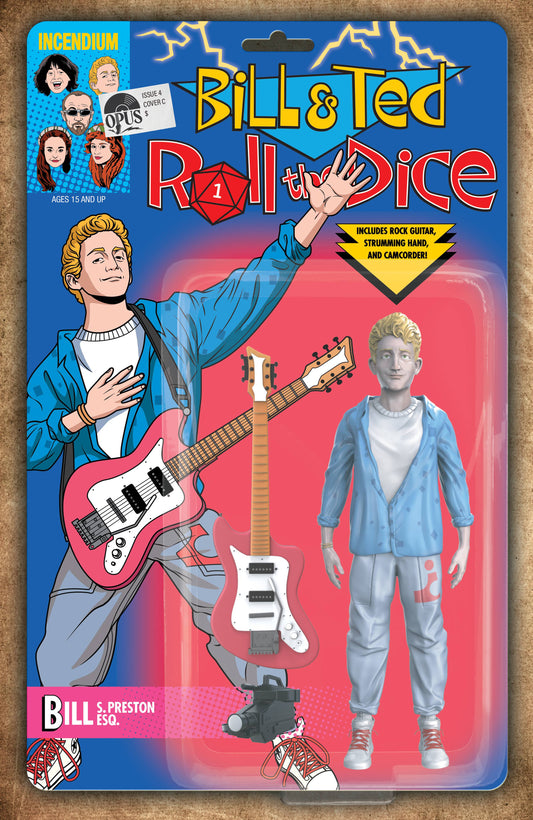 Bill & Ted Roll Dice #4 1:5 Incentive Variant