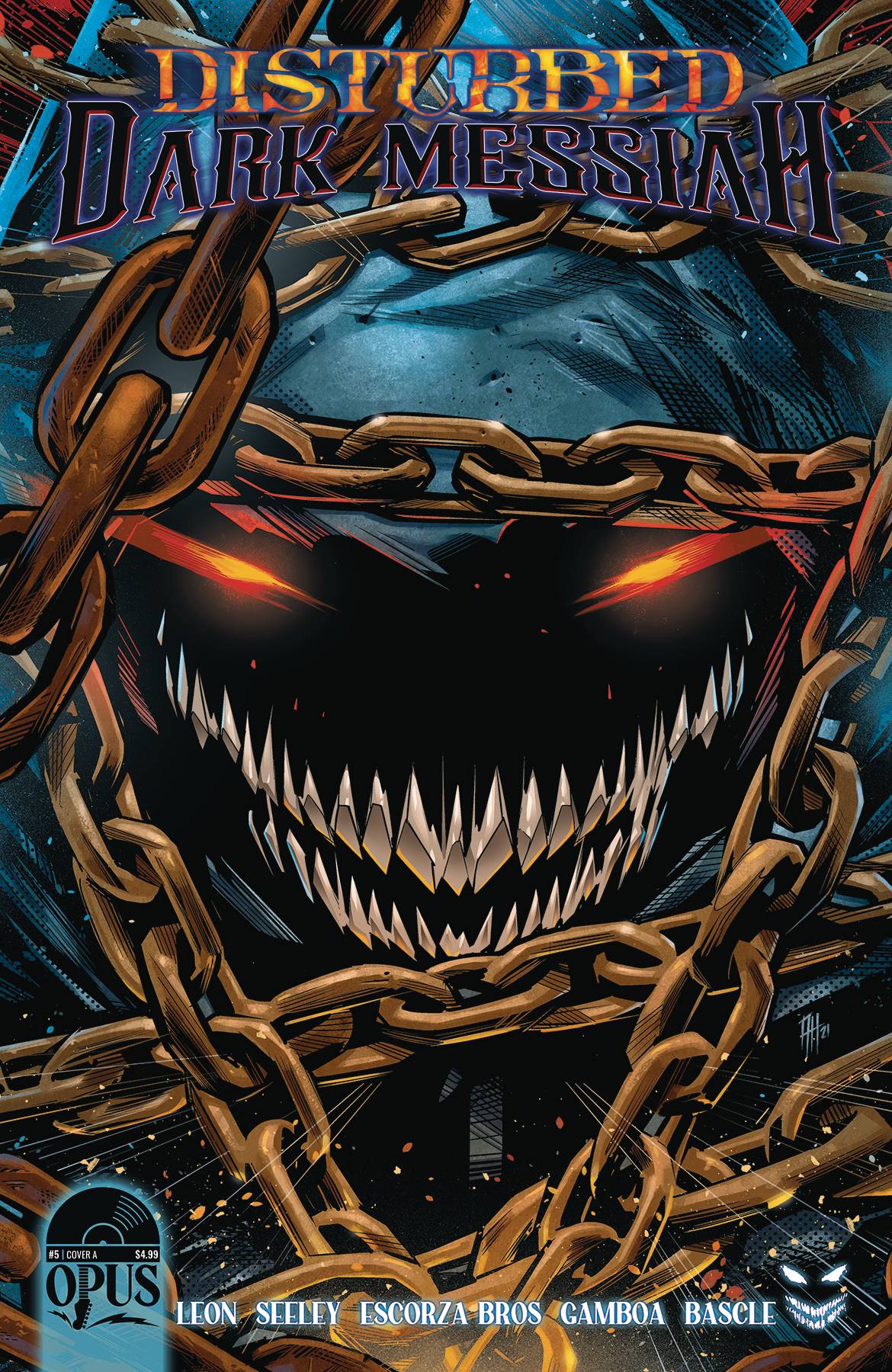 Disturbed Dark Messiah #5A (of 5)