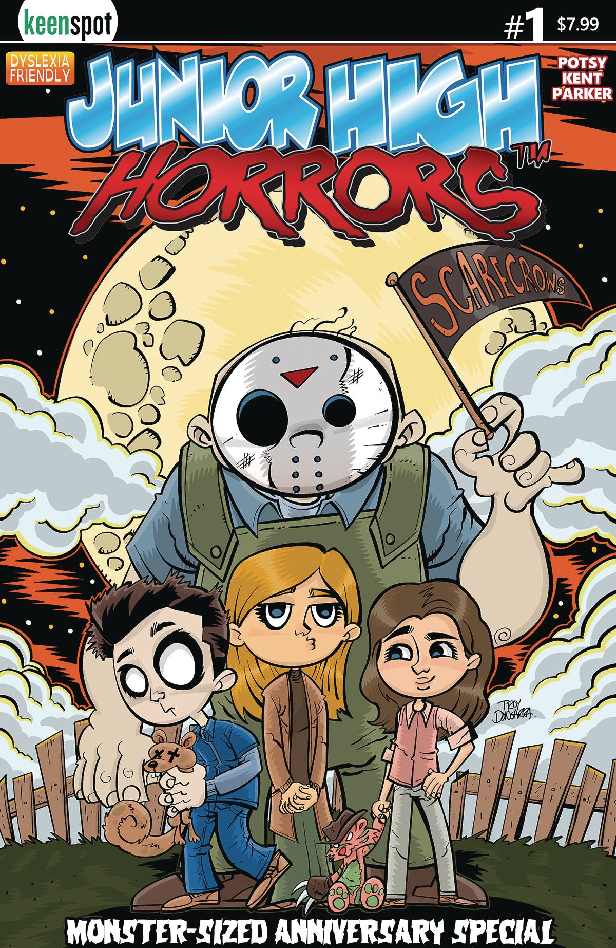 Junior High Horrors Monster Sized Anniversary Special #1D Dongarra Variant
