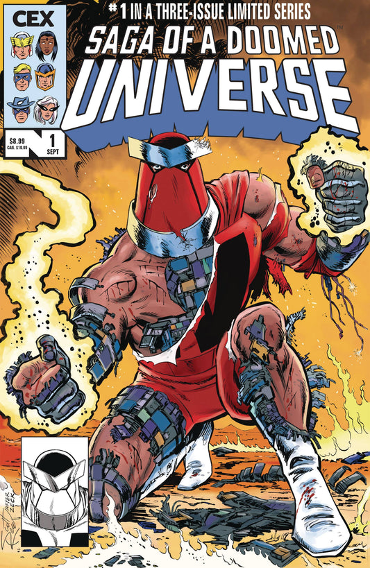 Saga of A Doomed Universe #1B (of 3) Reed Variant