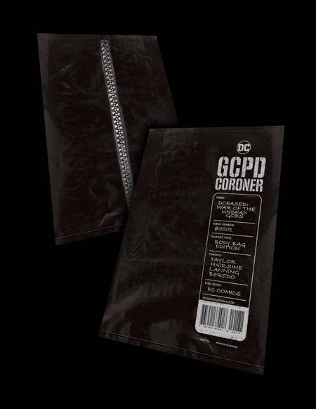 DCeased War of the Undead Gods #1G Mattina Body Bag Variant