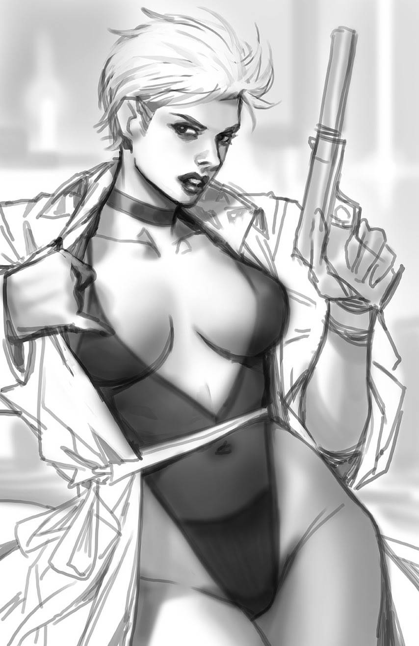 Gun Honey: Blood for Blood #2E (of 4) 1:5 Chew Sketch Incentive Variant (MR)
