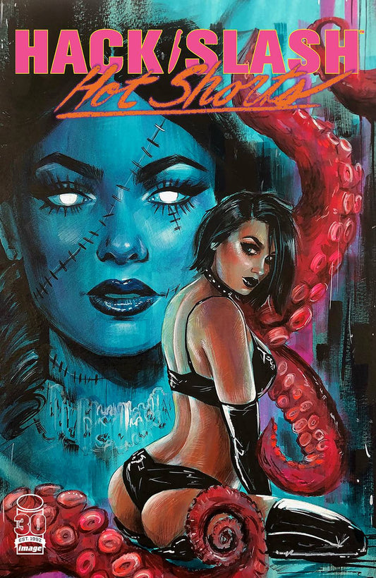 Hack / Slash: Hot Shorts #1B Vilchez Variant (MR)