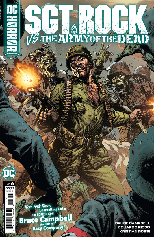 DC Horror Presents: Sgt Rock vs the Army of the Dead #1A Gary Frank