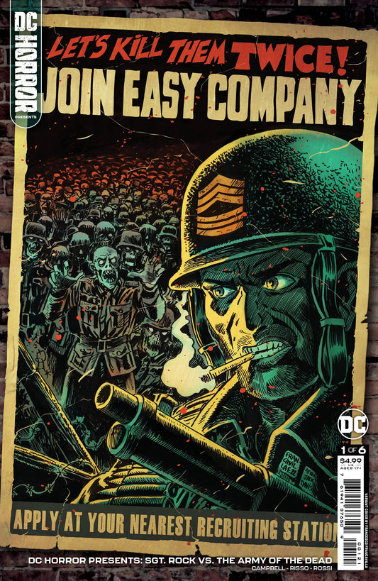 DC Horror Presents: Sgt Rock vs the Army of the Dead #1B (of 6) Francavilla Variant (MR)