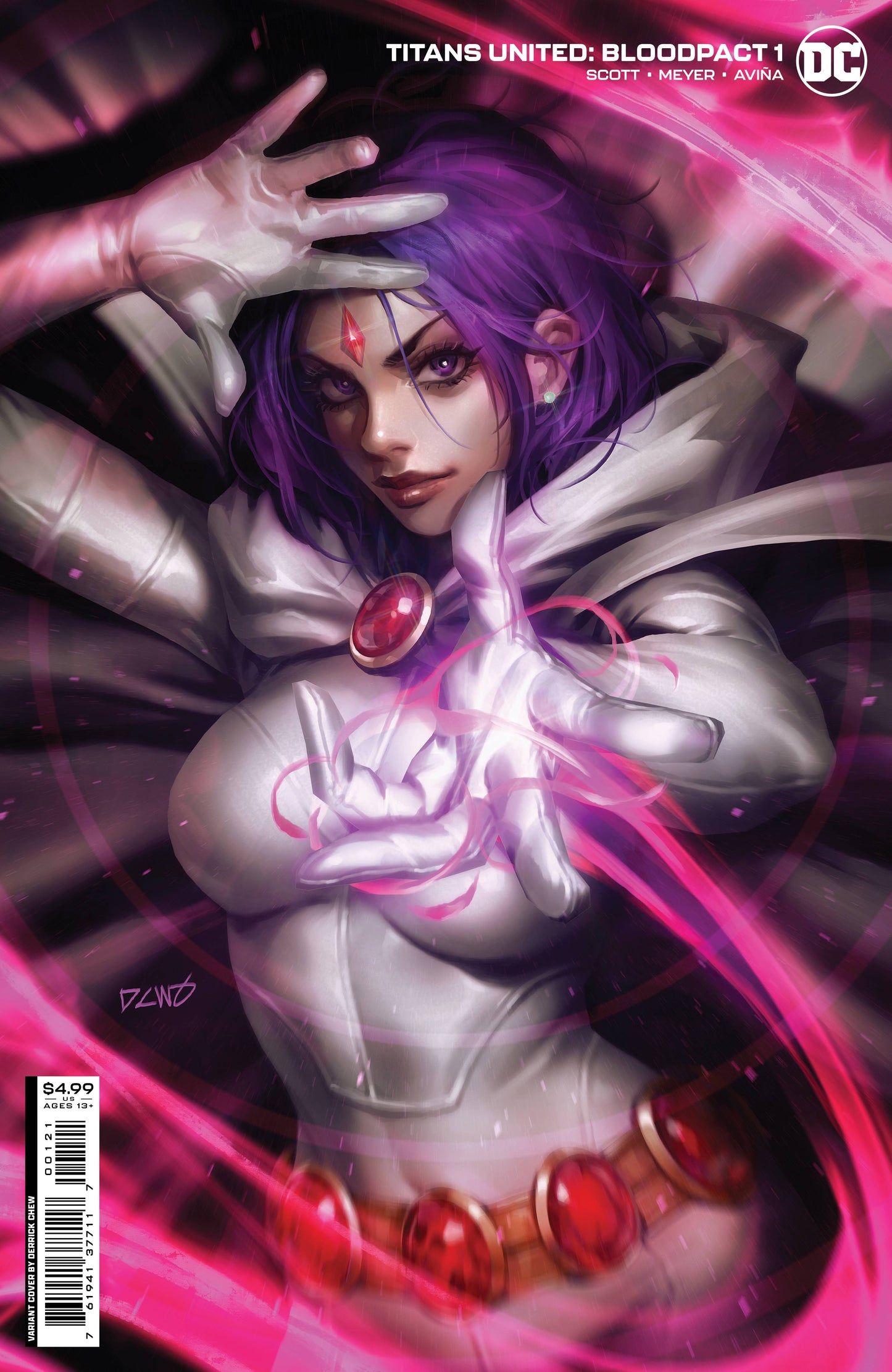 Titans United Bloodpact #1B Chew Variant