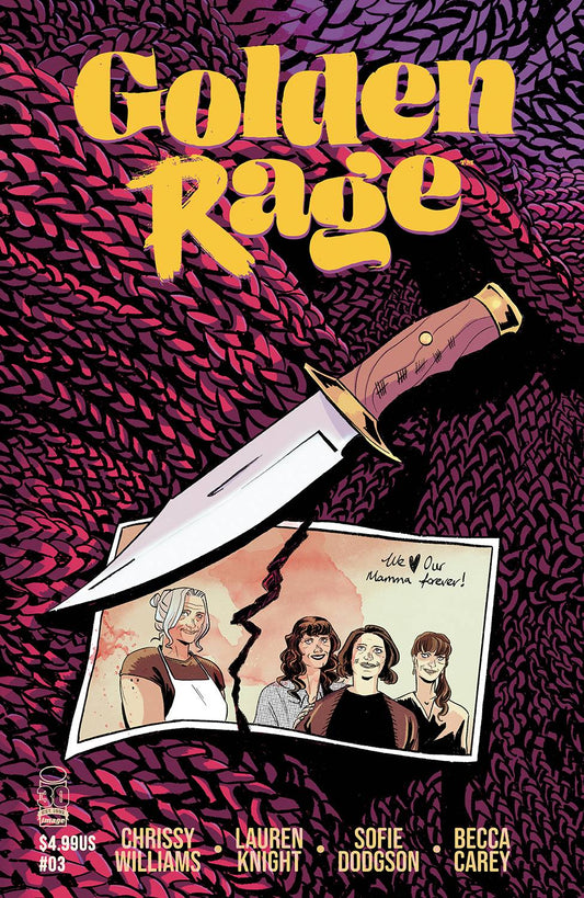 Golden Rage #3A (of 5) (MR)