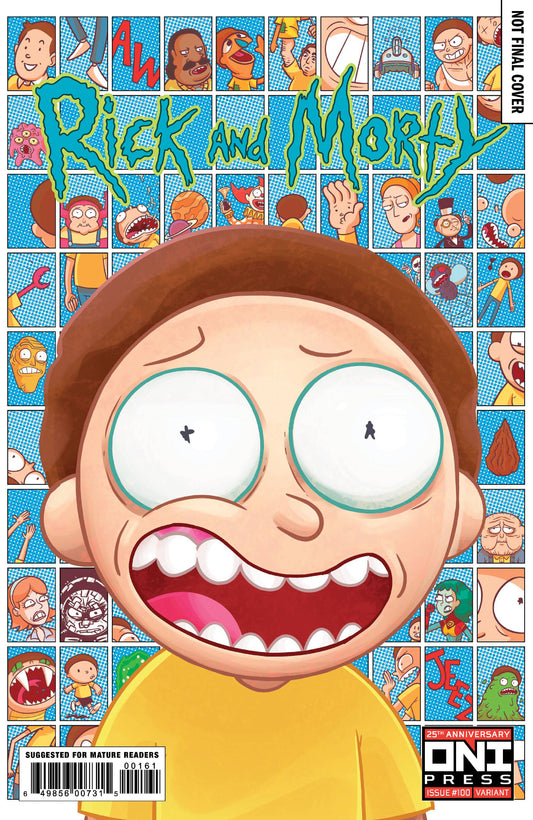 Rick and Morty #100F Stresing Variant B