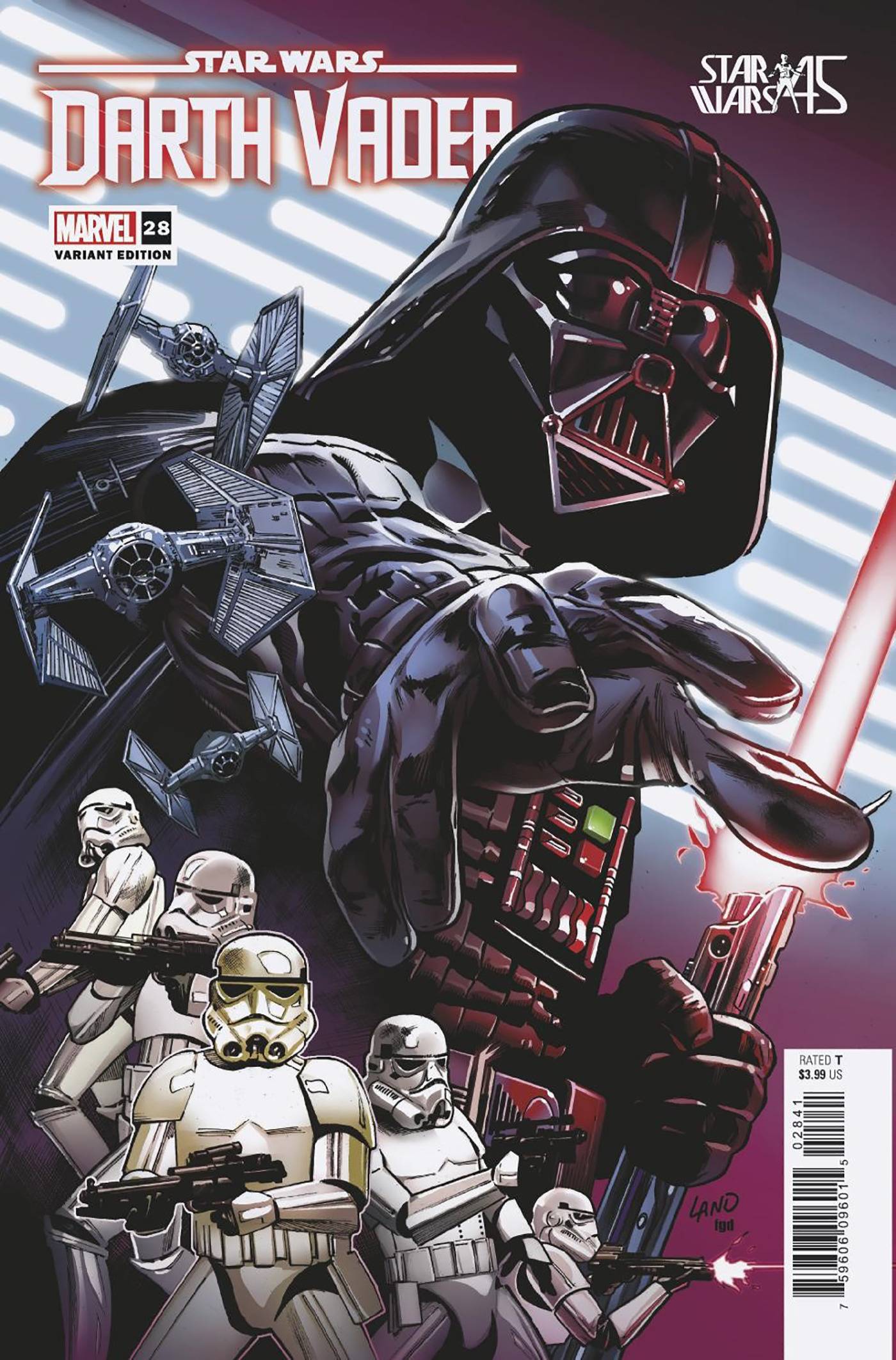 Star Wars: Darth Vader #28D Land Variant