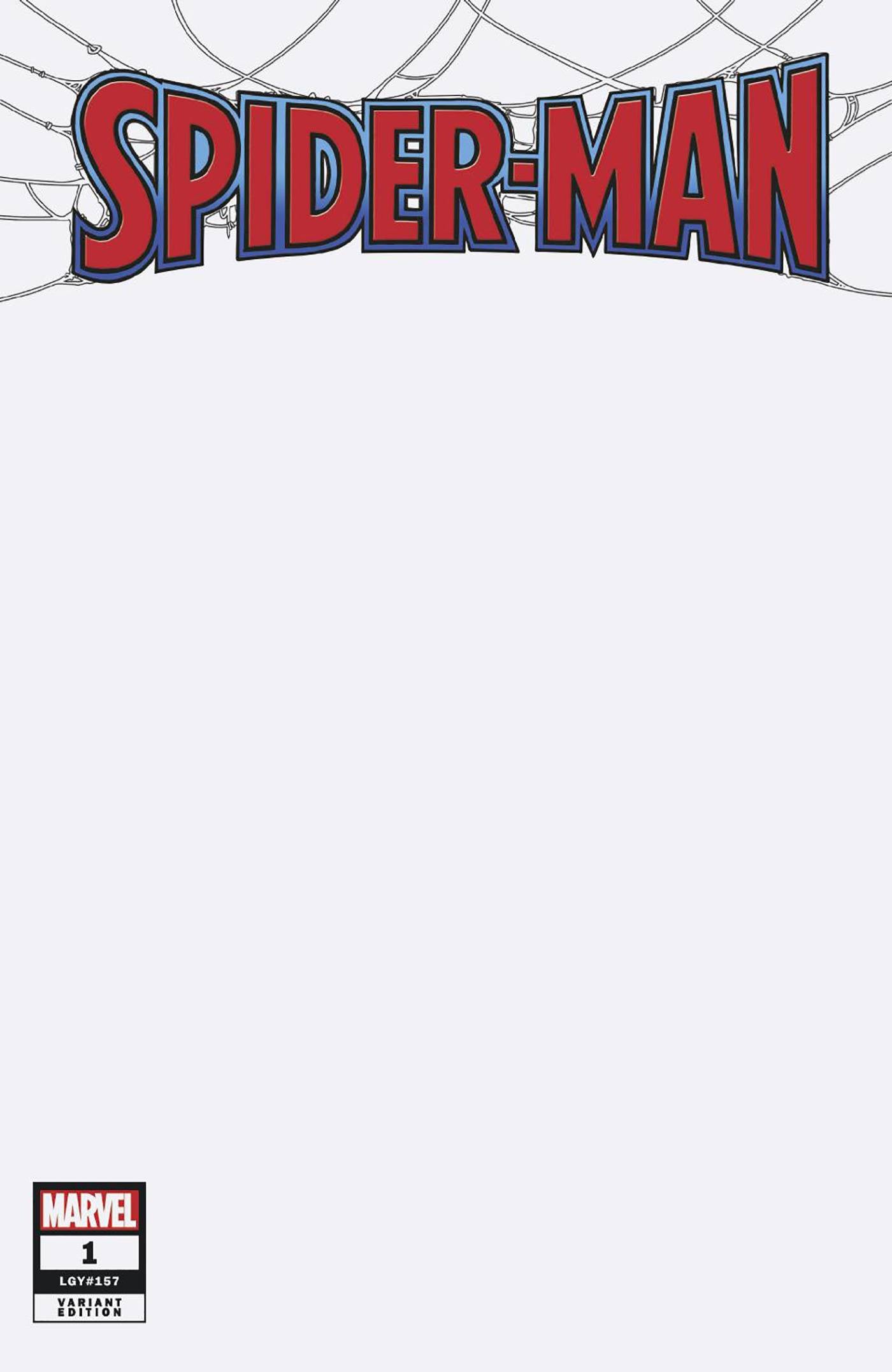 Spider-Man #1C Blank Variant