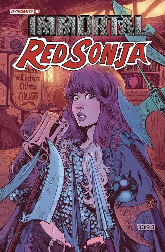Immortal Red Sonja #7F Acosta Variant