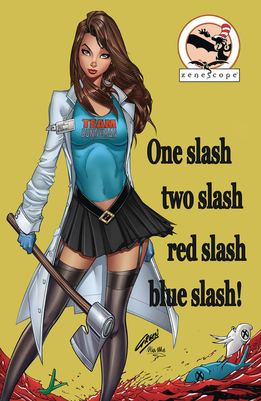 Man Goat & Bunnyman: Green Eggs and Blam #2D 1:10 Variant