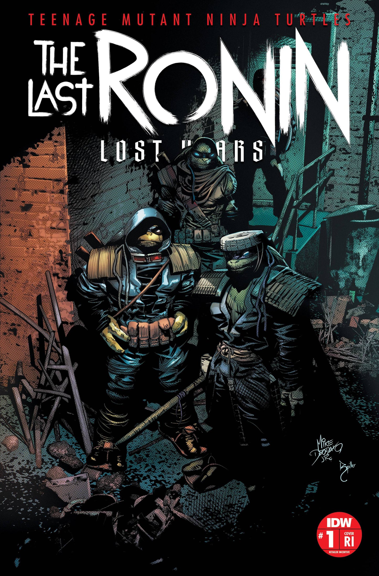 TMNT Last Ronin Lost Years #1D 1:25 Deodato Incentive Variant