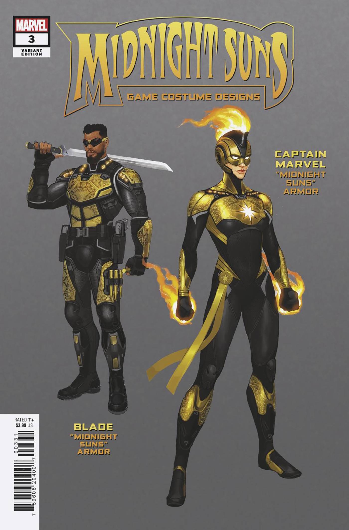 Midnight Suns #3C (of 5) Games Variant