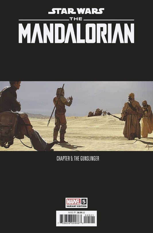 Star Wars: Mandalorian #5B Concept Art Variant