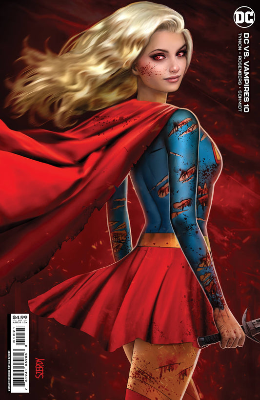 DC Vs Vampires #10B (of 12) Szerdy Variant