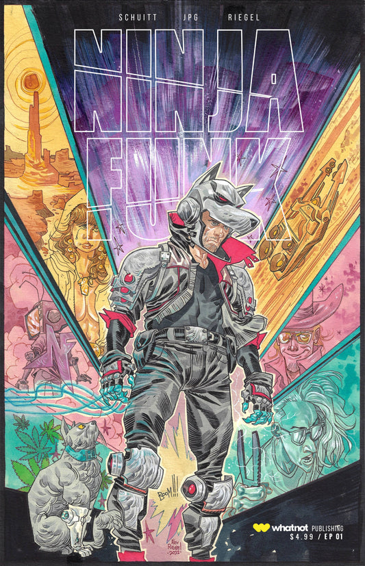 Ninja Funk #1B (of 4) Riegel Variant (MR)