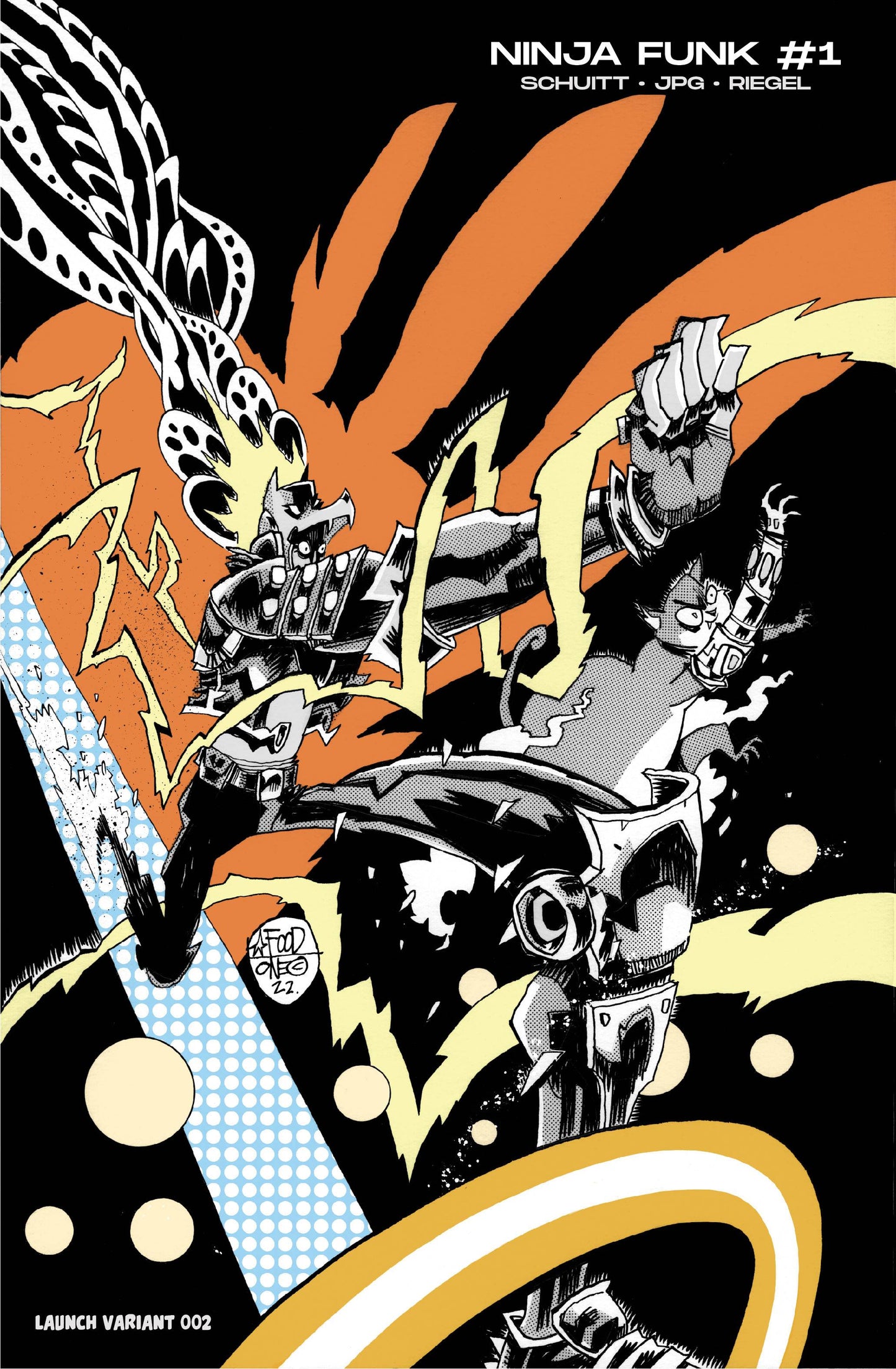 Ninja Funk #1E (of 4) Mahfood Variant (MR)