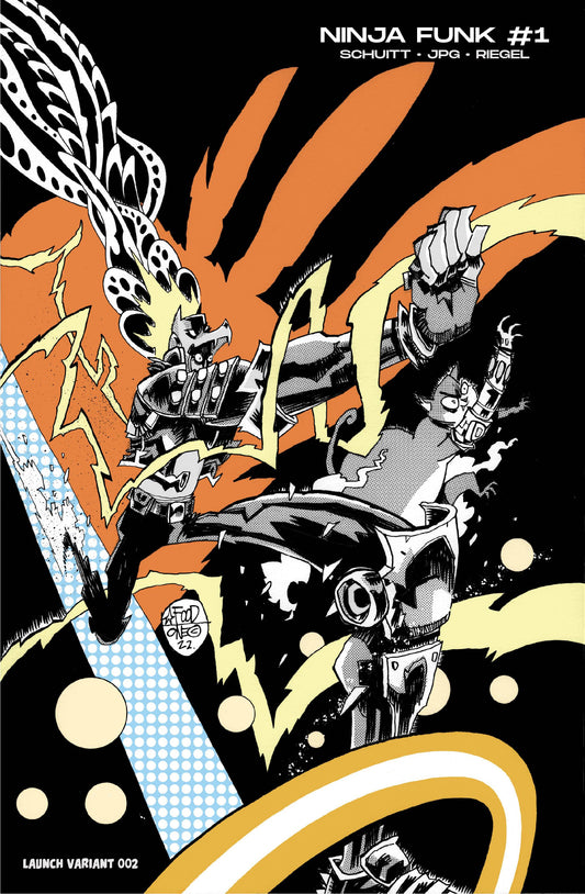 Ninja Funk #1E (of 4) Mahfood Variant (MR)
