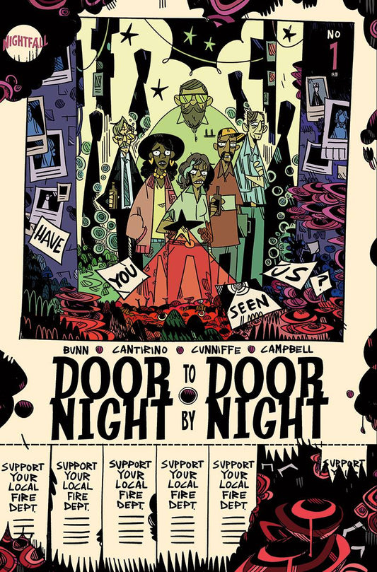 Door to Door Night by Night #1C 1:5 Enger Incentive Variant