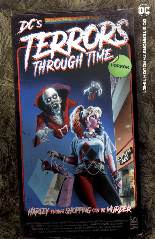 DC'S Terror Through Time #1B Beach Variant
