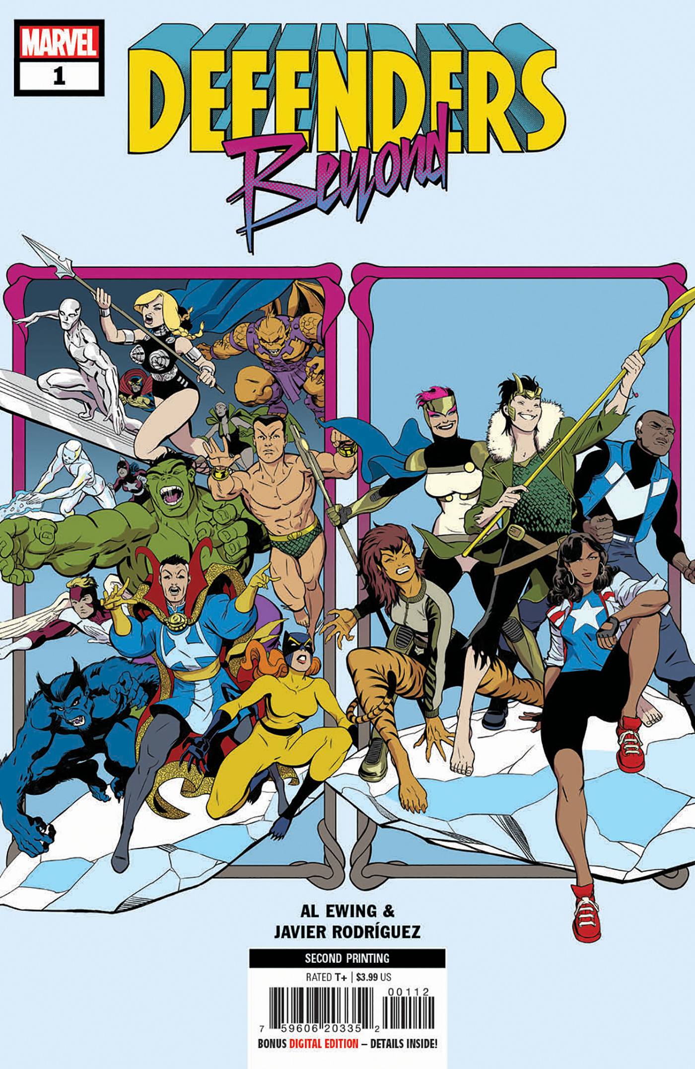 Defenders Beyond #1 2nd Printing