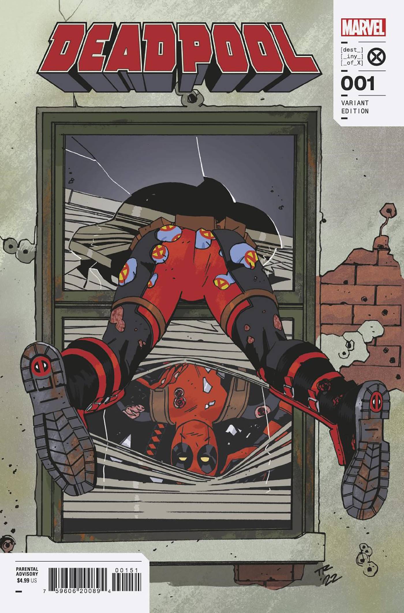 Deadpool #1 Reilly Variant