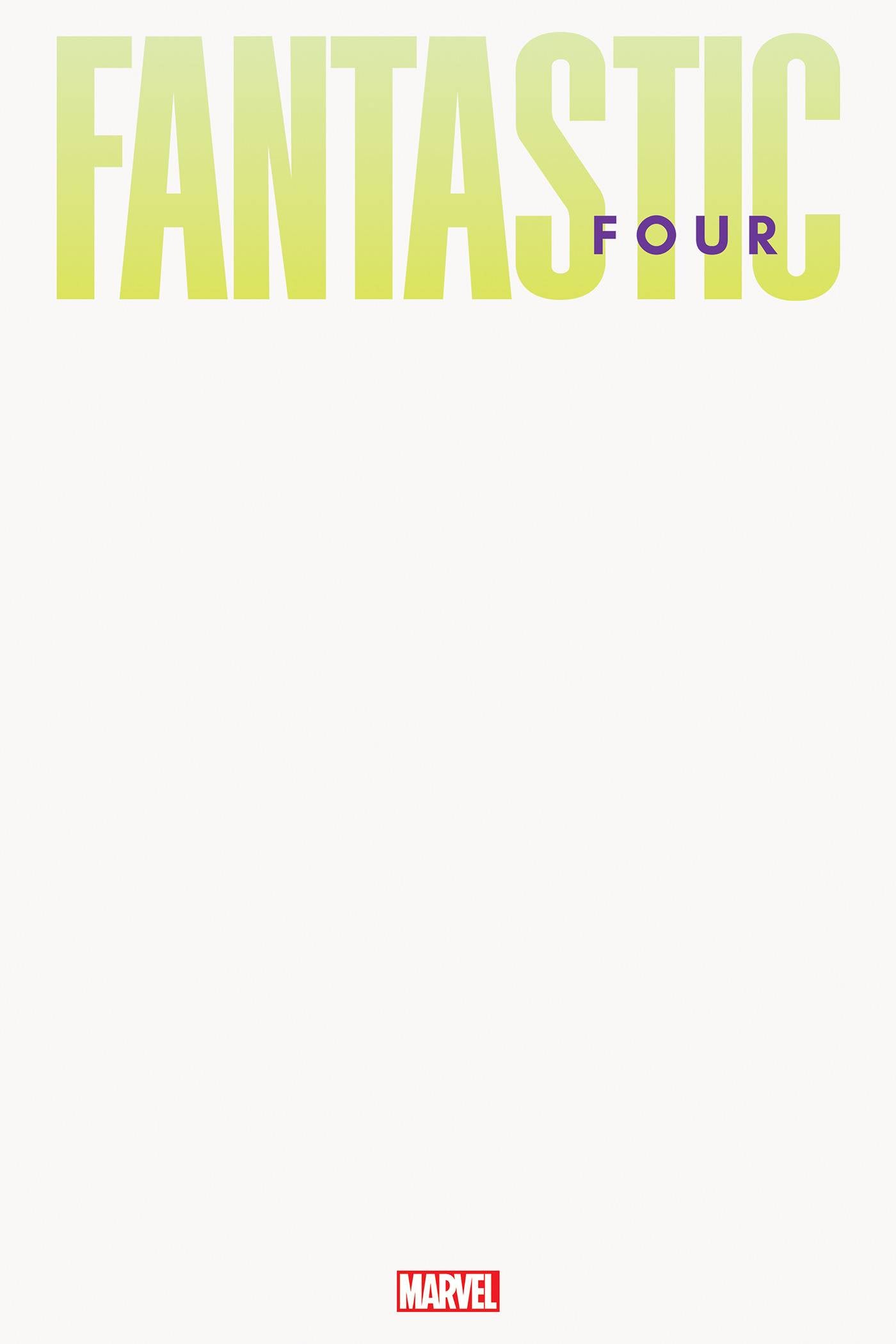 Fantastic Four #1D Blank Variant