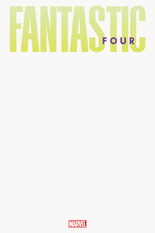Fantastic Four #1D Blank Variant