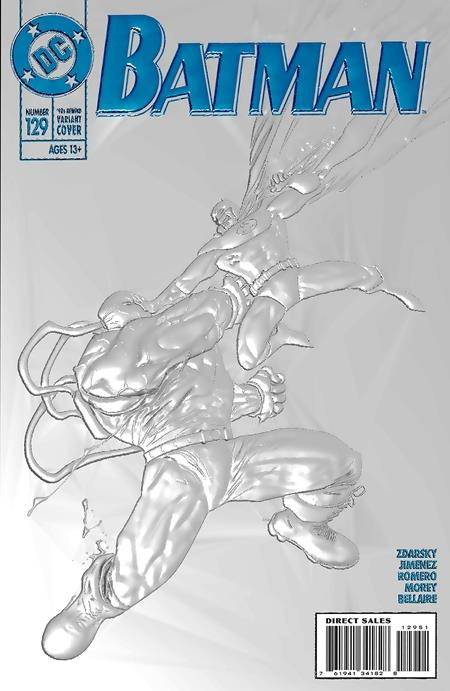 Batman #129 Benjamin Embossed Variant