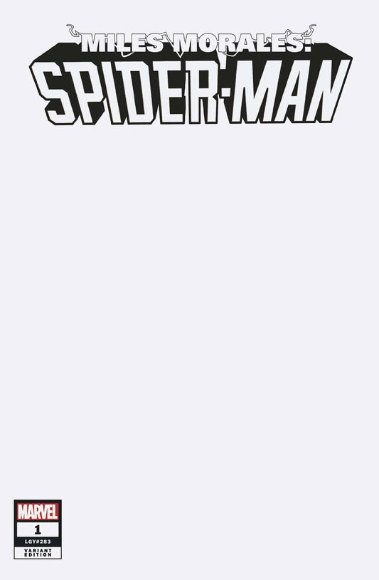 Miles Morales: Spider-Man #1E Blank Variant