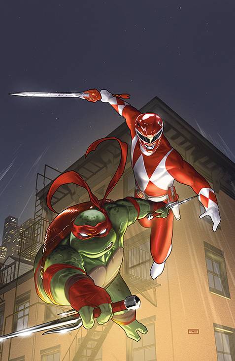 Mighty Morphin Power Rangers / Teenage Mutant Ninja Turtles 2 #1T (of 5) 1 per store Variant