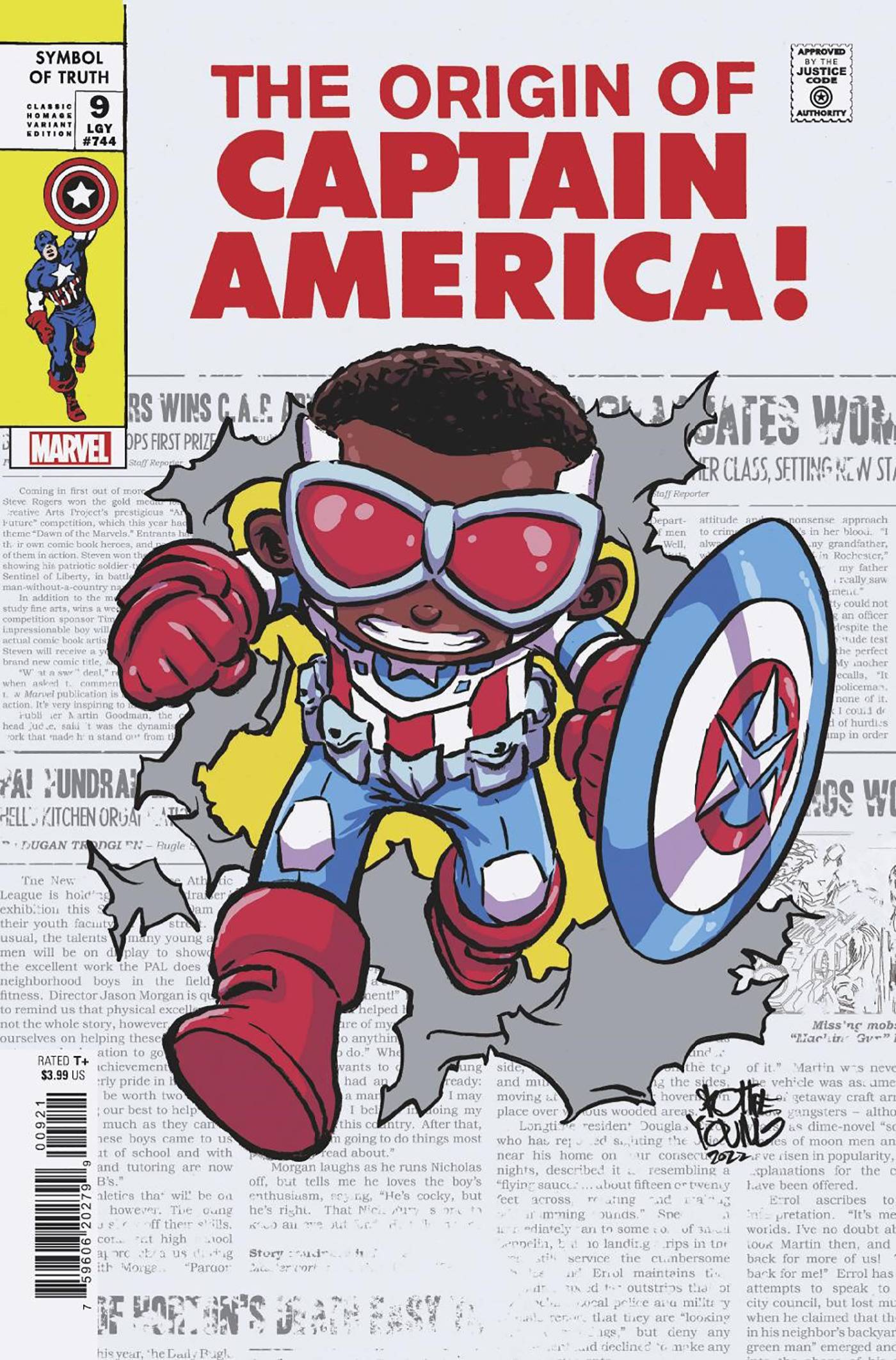 Captain America: Symbol of Truth #9B Young Variant