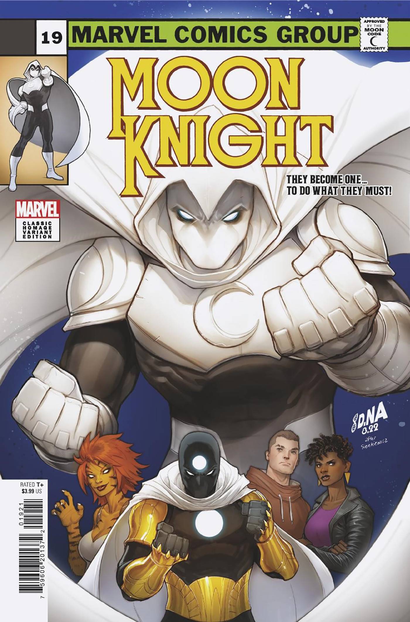 Moon Knight #19B Nakayama Homage Variant