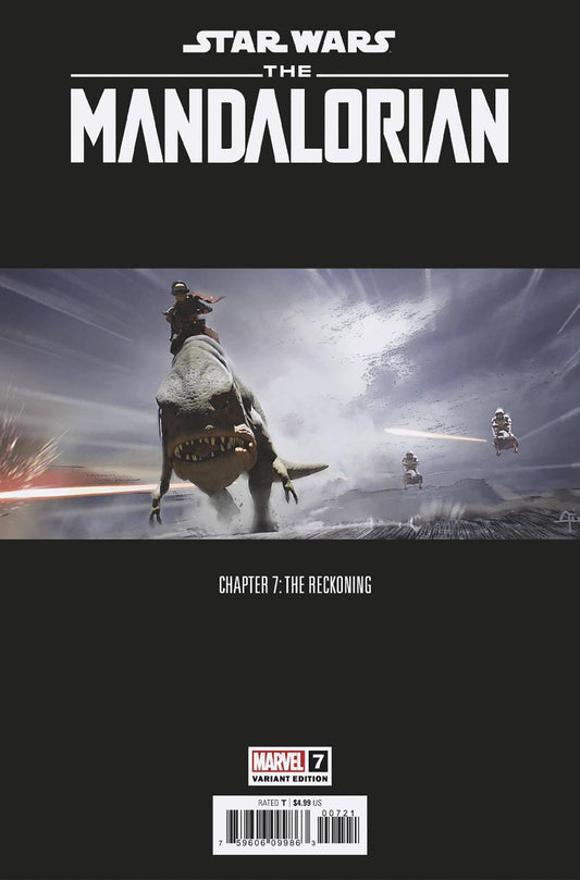 Star Wars: Mandalorian #7B Concept Art Variant