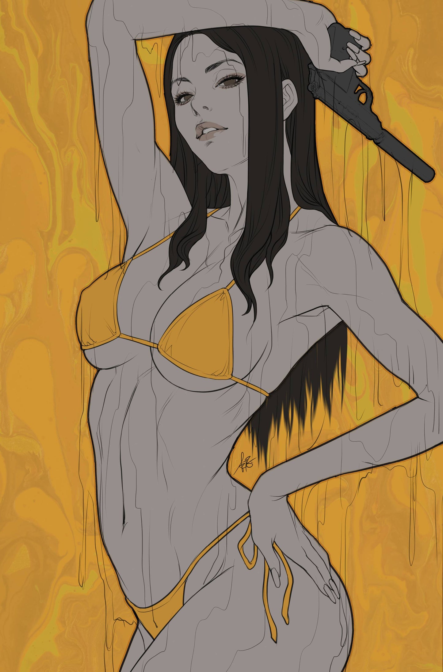 Gun Honey: Blood for Blood #1 (of 4) 2nd Printing Artgerm Variant (MR)