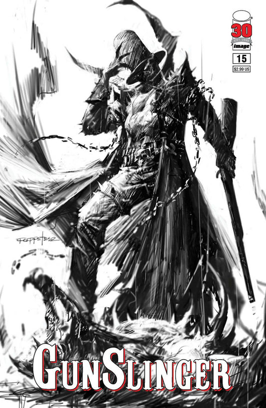 Gunslinger Spawn #15B Sketch Variant
