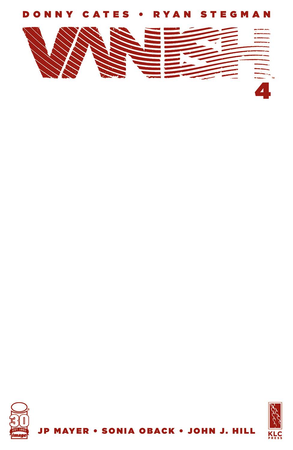 Vanish #4C Blank Variant (MR)