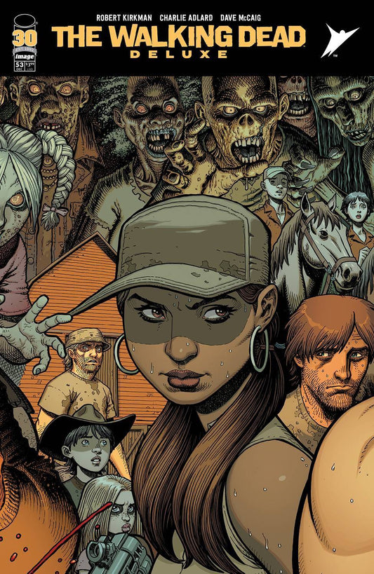 The Walking Dead Deluxe #53D Adams Variant (MR)