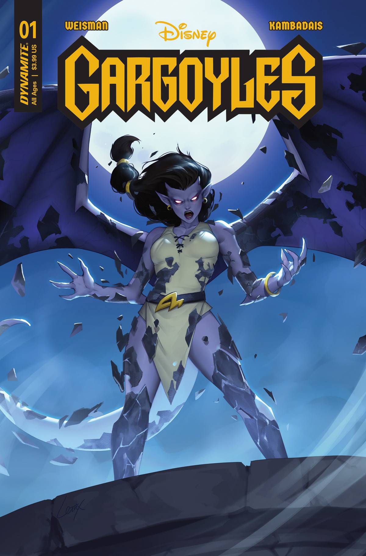 Gargoyles #1D Leirix Variant