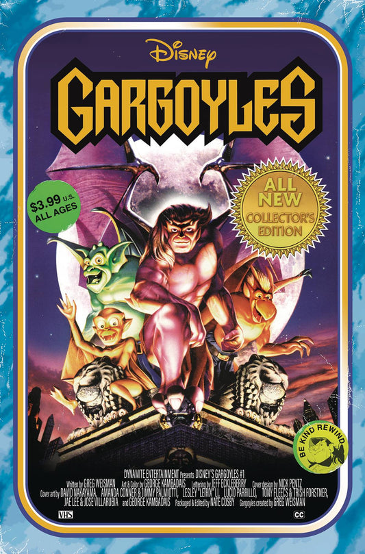 Gargoyles #1K 1:20 Video Packaging Incentive Variant
