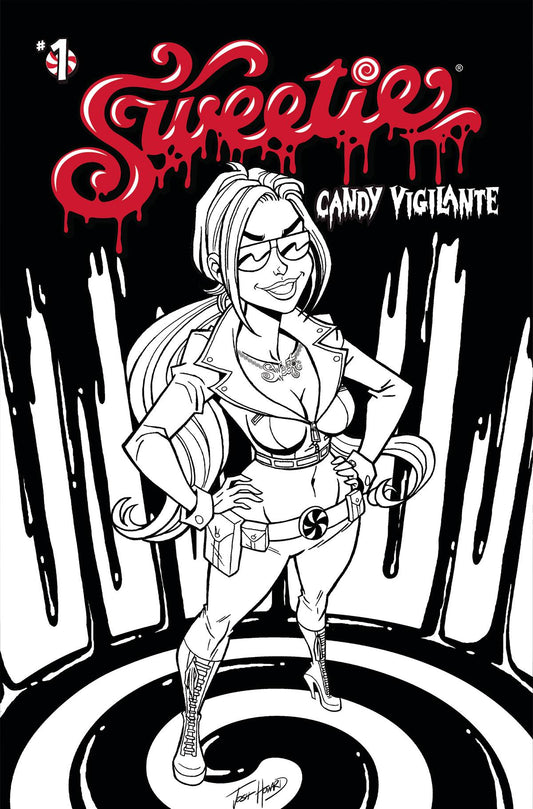 Sweetie: Candy Vigilante #1I 1:10 Howard B&W Incentive Variant (MR)