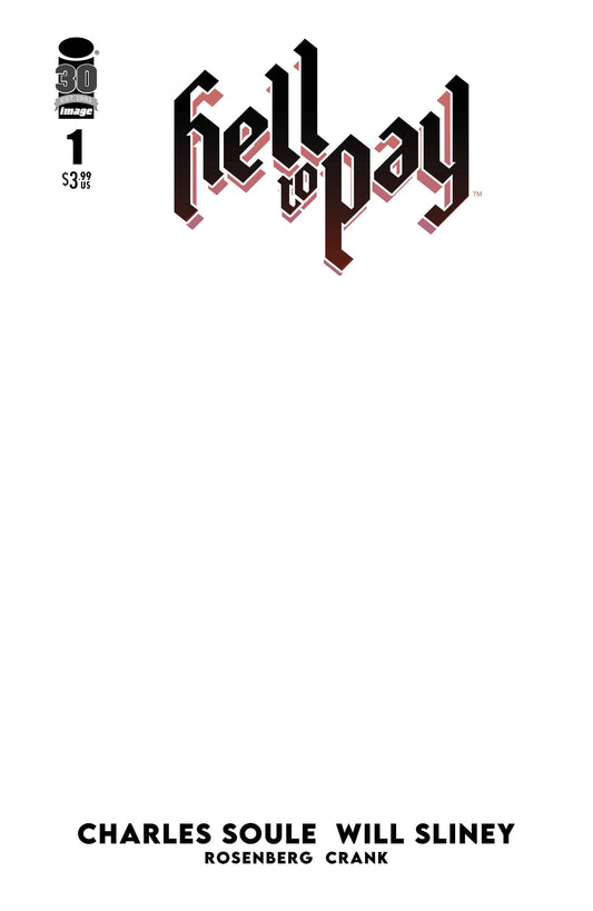 Hell to Pay #1C Blank Variant