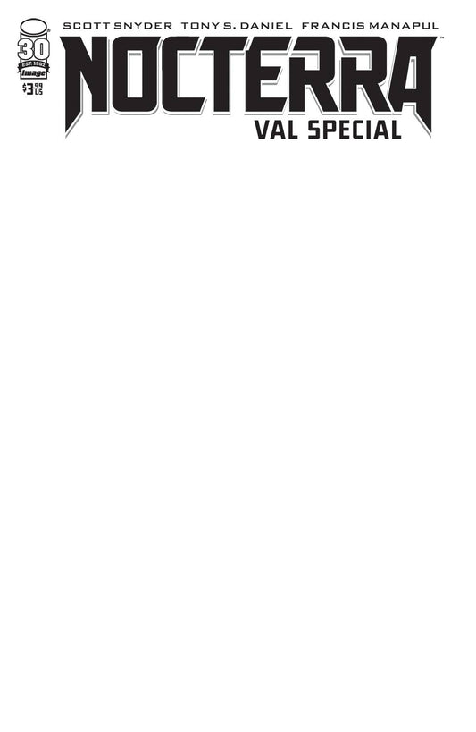 Nocterra Special Val #1D Blank Variant