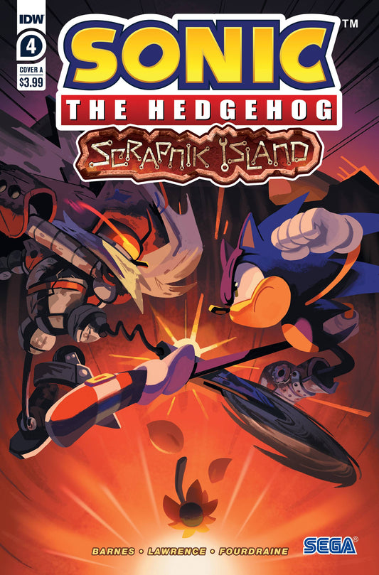 Sonic the Hedgehog: Scrapnik Island #4A