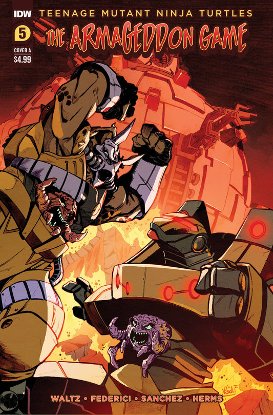 Teenage Mutant Ninja Turtles: Armageddon Game #5A